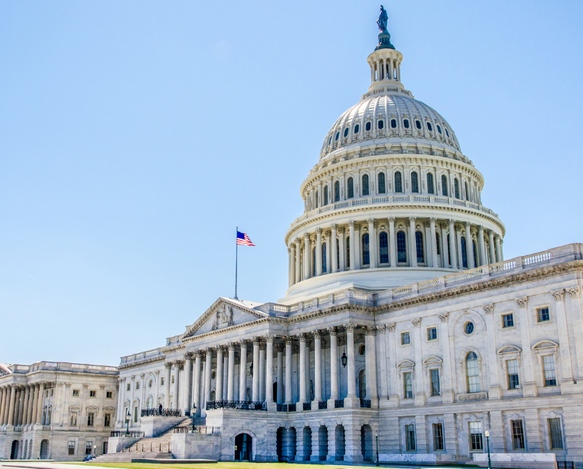 Photo of United States Capitol.